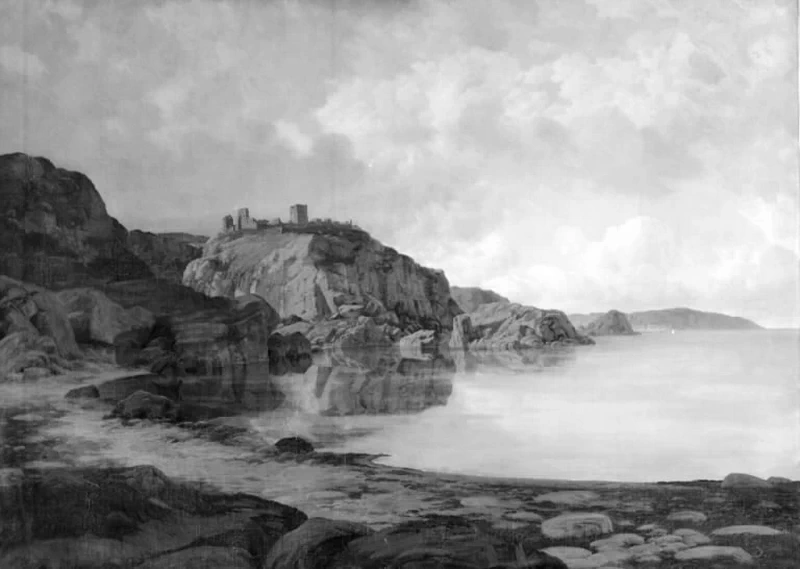 Hammershus a Bornholm - Statens Museum for Art, Copenaghen